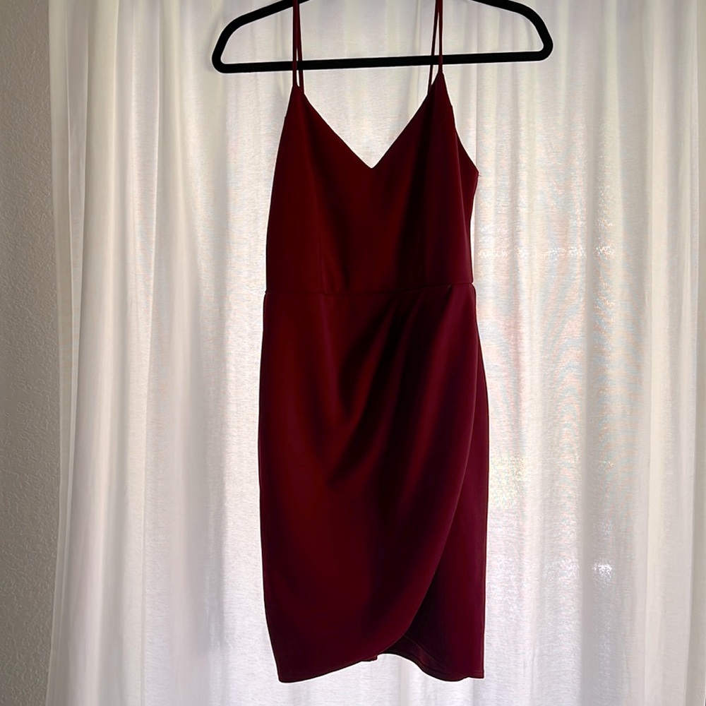 Spaghetti Strap Evening Dress